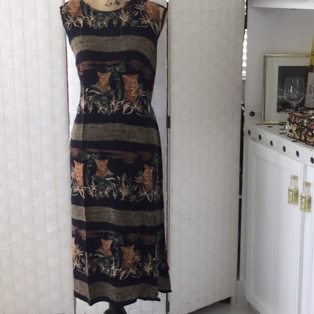 R&K Original Petite sleeveless Dress size L.         #37